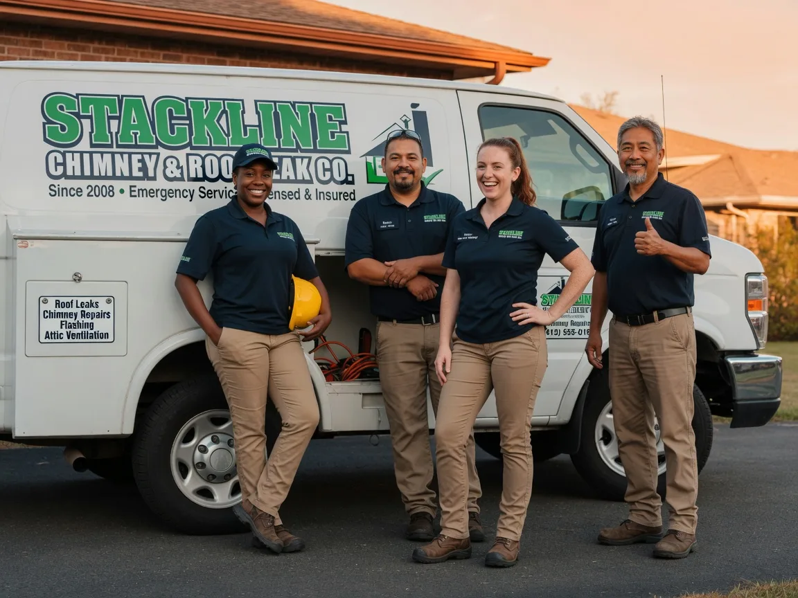 Chimney flashing repair company in Sulphur Bluff, TX